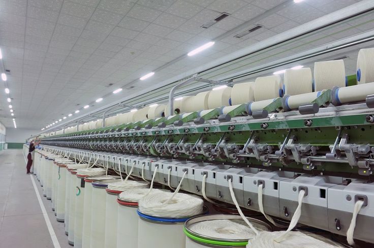 Yarn factory production line
