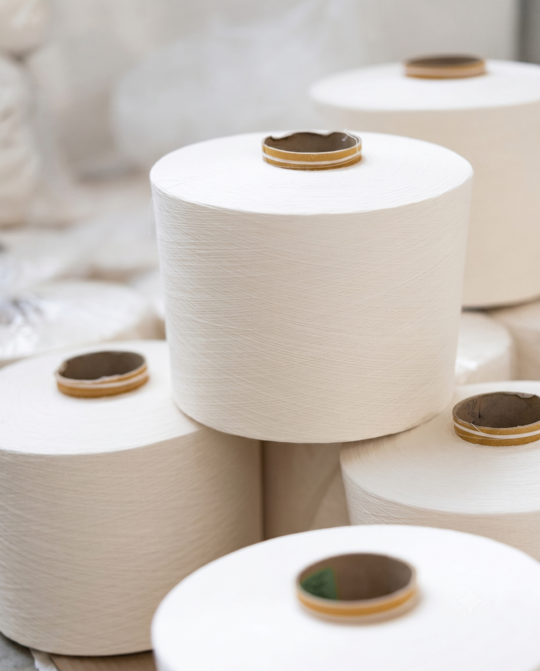 Custom yarn application illustration