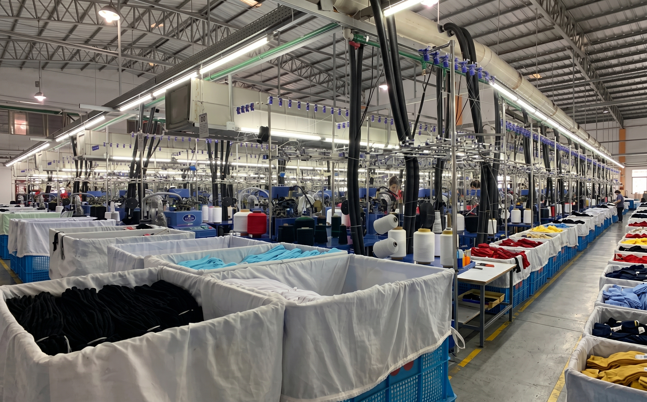Bangladesh bleached fabric yarn project