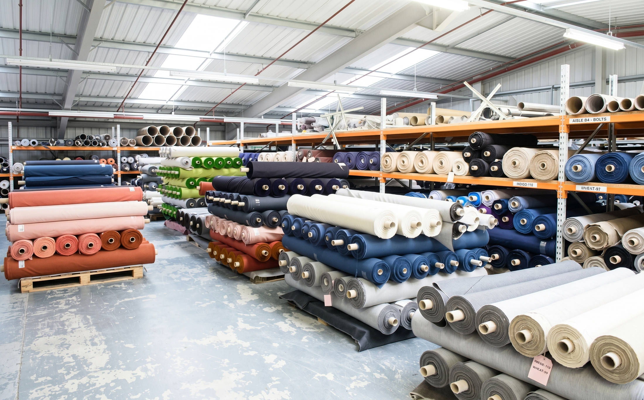 Vietnam dark workwear fabric yarn project